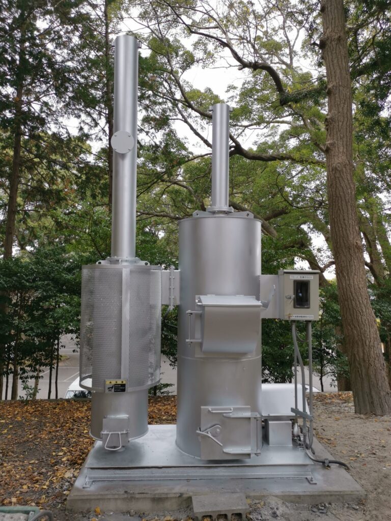 【神社向け】お焚き上げ焼却炉 TS－Jr型